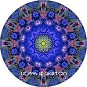 Mandala Art Print Morocco-Atlas Mts 04