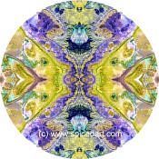 Mandala Art Print Morocco-Atlas Mts 07