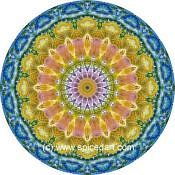 Mandala Art Print Morocco-Atlas Mts 11