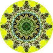 Mandala Art Print Namib Desert-Massif 05