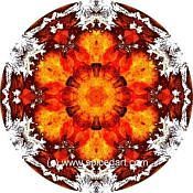 Mandala Art Print North America 01