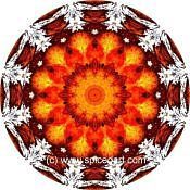Mandala Art Print North America 05