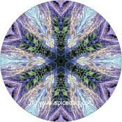 Mandala Art Print Pakistan-Sulaiman Mts 02