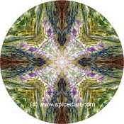 Mandala Art Print Pakistan-Sulaiman Mts 07