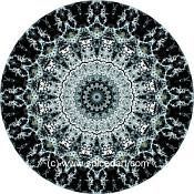 Mandala Art Print Russia-Mayn River 08