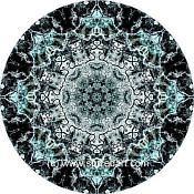 Mandala Art Print Russia-Mayn River 10