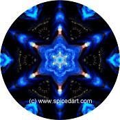 Mandala Art Print Sahara-Terkezi Oasis 02