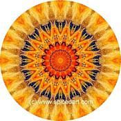 Mandala Art Print Sahara-Terkezi Oasis 03