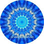 Mandala Art Print Sahara-Terkezi Oasis 04