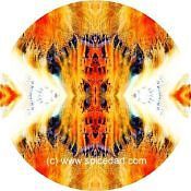 Mandala Art Print Sahara-Terkezi Oasis 07