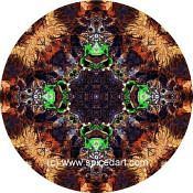 Mandala Art Print Shoemaker Crater 01