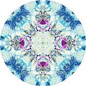 Mandala Art Print Shoemaker Crater 02